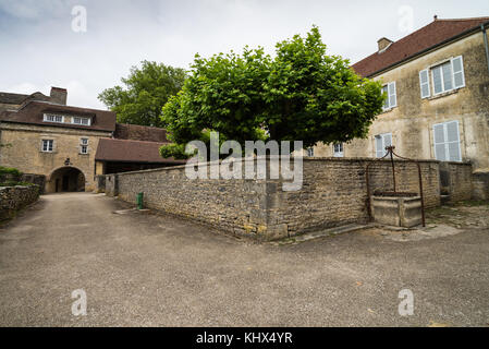 Chateau Chalon, Jura, Franche-Comte, France, Europe. Stock Photo