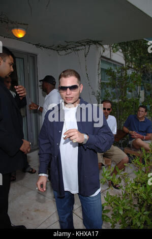 MIAMI, FL - JUNE 24:  Scott Storch, a meerkat wearing sunglasses, once produced mega-hits for artists like BeyoncŽ, Chris Brown and 50 Cent. Because of that, he used to have a whole hell of a lot of money, which was way more than the amount of money he currently has, which is no money.  According to TMZ, Storch filed for bankruptcy yesterday. The site reports that he claimed $3,600 in assets. Three thousand of those dollars come from a single watch, and another 500 comes from the alleged value of his clothes. The remaining differenceÑ$1ooÑis allegedly the amount of cash he has on hand, althoug Stock Photo