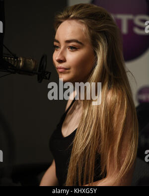 HOLLYWOOD, FL - FEBRUARY 06: Sabrina Carpenter poses for a portrait at