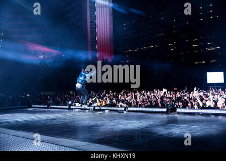 Hip-Hop star Belly performs at Toronto's City Hall celebrating Canada ...