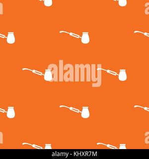 Electronic cigarette with nozzle pattern seamless Stock Vector