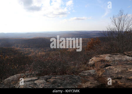 Scenic overlook, Harriman State Park, Sloatsburg, NY, USA Stock Photo