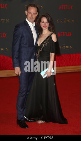 Harry Hadden-Paton and Rebecca Night attending the Crown ...