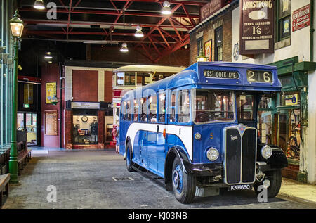 England, East Riding of Yorkshire, Kingston upon Hull city, The Museums Quarter,  Streetlife Transport Museum Stock Photo
