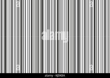 Bar code seamless pattern. Vector illustration backgound Stock Vector