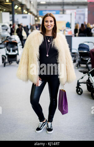 The Baby Show Olympia London 2017 - Day 1  Featuring: Ferne McCann Where: London, United Kingdom When: 20 Oct 2017 Credit: Tom Nicholson/PinPep/WENN.com Stock Photo