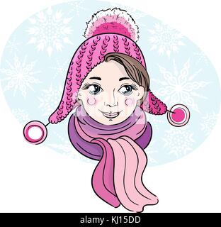 beautiful hand-drawn fantasy snowflake. clip art vector element Stock ...