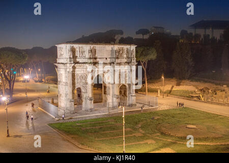 Arco di Costantino, Roma  --  Arch of Constantine, Rome Stock Photo