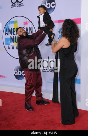 Los Angeles, USA. 19th November, 2017. Los Angeles, CA, USA. 19th Nov, 2017. 19 November 2017 - Los Angeles, California - DJ Khaled. 2017 American Music Awards held at Microsoft Theater in Los Angeles. Photo Credit: Birdie Thompson/AdMedia Credit: Birdie Thompson/AdMedia/ZUMA Wire/Alamy Live News Stock Photo