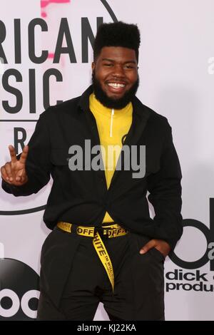 Los Angeles, CA, USA. 19th Nov, 2017. Khaled at arrivals for 2017 American Music Awards (AMAs) - Arrivals 3, Microsoft Theater, Los Angeles, CA November 19, 2017. Credit: Priscilla Grant/Everett Collection/Alamy Live News Stock Photo