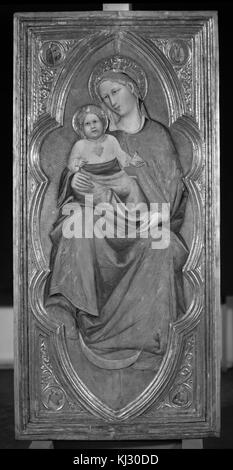 Olivuccio di Ciccarello da Camerino - Madonna and Child with Saints Peter, Paul, John the Baptist, and Francis - Walters 37699 (2) Stock Photo
