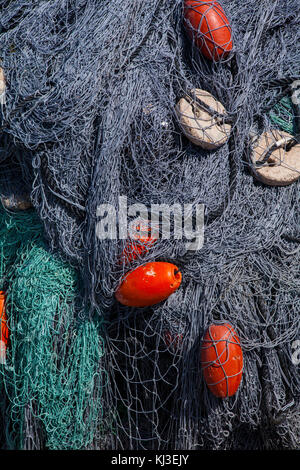 Fishing net. Mirbat, Oman. Stock Photo