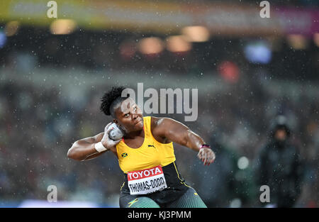 Danniel Thomas-Dodd (Jamaica) - Shot Put women - IAAF World Championships, London 2017 Stock Photo