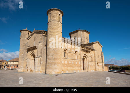 Famous romanesque church San Martin de Tours in Fromista, Palencia, Spain. Stock Photo
