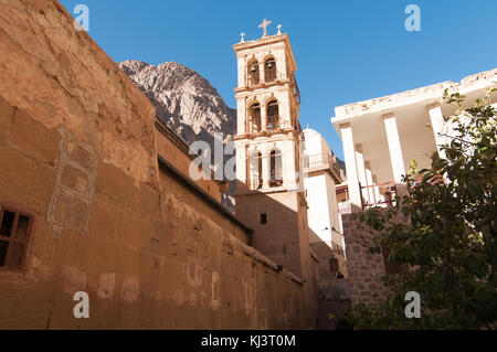 Saint Catherine's Monastery - Basilica of the Transfiguration in the Sinai Peninsula, Egypt. Stock Photo