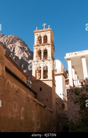 Saint Catherine's Monastery - Basilica of the Transfiguration in the Sinai Peninsula, Egypt. Stock Photo