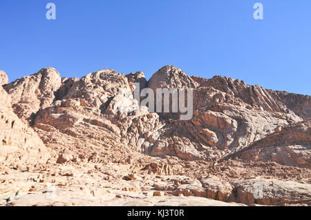 Foothills of the Saint Catherine Nature Reserve, Sinai, Egypt. Stock Photo