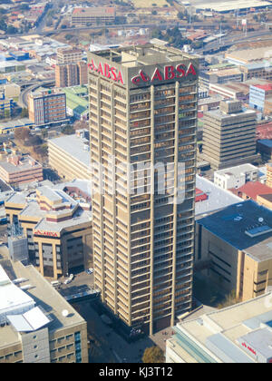 Johannesburg from the top of Carlton Tower the tallest building in ...