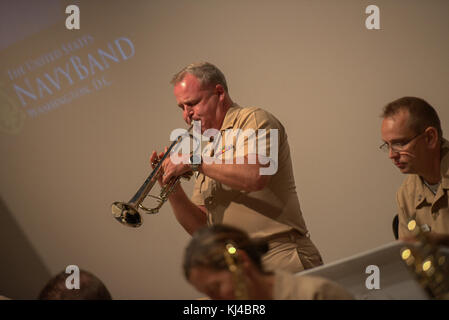 MCPON 50th Anniversary concert at the U.S. Navy Memorial (35994983984) Stock Photo