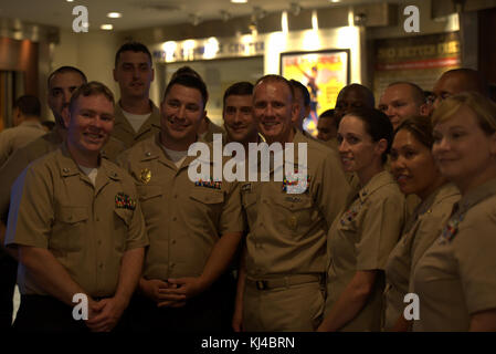 MCPON 50th Anniversary concert at the U.S. Navy Memorial (36829338865) Stock Photo