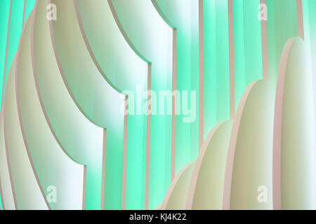 Abstract background with green and white elements Stock Photo