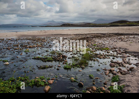 Mellon Udrigle, Wester Ross, Scotland Stock Photo