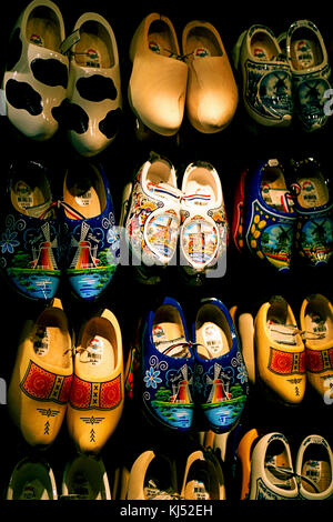 Dutch clogs for sale Amsterdam Holland Stock Photo