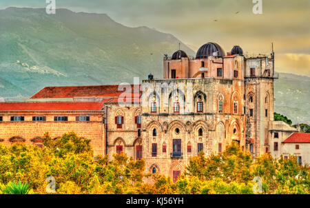 View of the Palazzo dei Normanni in Palermo - Sicily, Italy Stock Photo