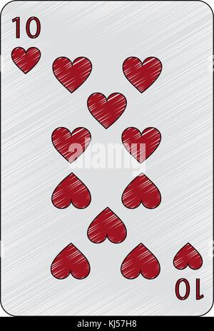 10 of hearts cards