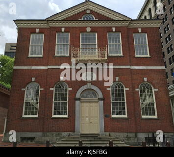 Exterior view of the Old City Hall in Philadelphia which is part of the Independence Hall complex of the Independence Historical Park. Dated 21st Century Stock Photo