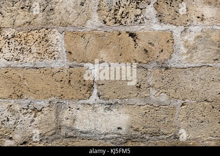 Stone wall detail. Stock Photo