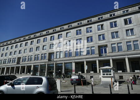 Ministry of Economic Development Headquarters, Warsaw, Poland. 2017 Stock Photo