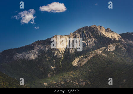 Castle Rocks South mountain peak in the Sierra Nevada Mountain Range, Sequoia National Park, California
