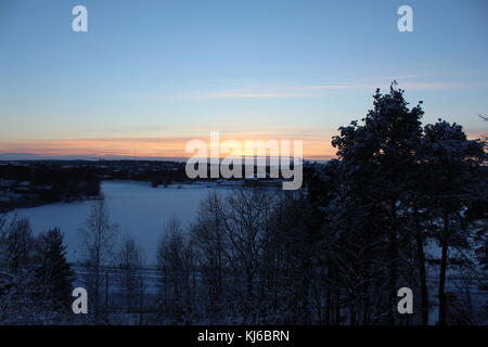 Aulanko, Hämeenlinna taken 2016 winter. Stock Photo