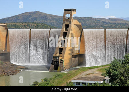 Wagendrift Dam on Bushman's River, near Estcourt, KwaZulu Natal, South Africa. Stock Photo