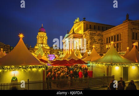 Christmas market in Berlin Stock Photo