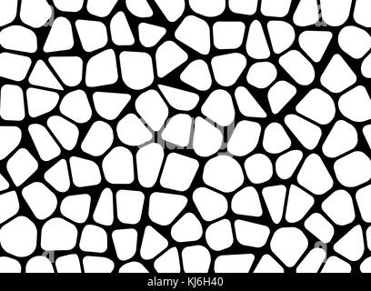 stone pebble texture silhouette mosaic vector background wallpaper Stock Vector