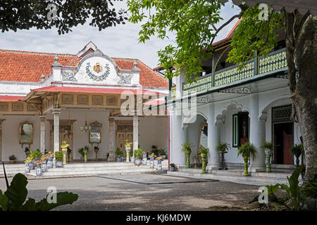 Kraton of Yogyakarta, royal palace complex located in the city Yogyakarta, Java, Indonesia Stock Photo