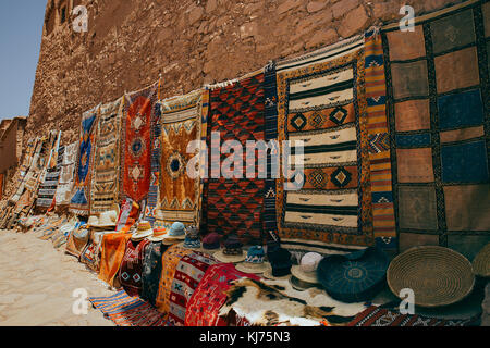 Inside Ait Benhaddou Ancient Berber Village inside Ait 