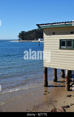 Little Beach, Nelson Bay, NSW Australia Stock Photo