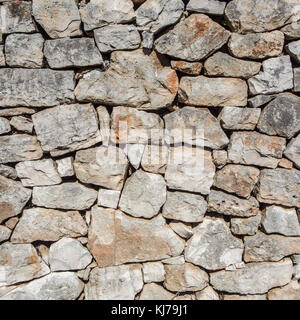 Stone Wall - Background Texture Stock Photo