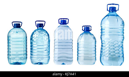 Big plastic water bottle isolated on white Stock Photo - Alamy