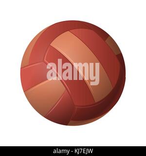 Volleyball - modern vector realistic isolated object Stock Vector