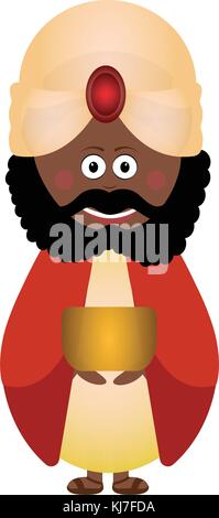 Isolated Wise man Stock Vector