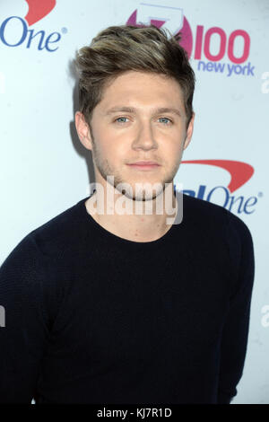 NEW YORK, NY - DECEMBER 09: Niall Horan attends Z100's Jingle Ball 2016 at Madison Square Garden on December 9, 2016 in New York City   People:  Niall Horan Stock Photo