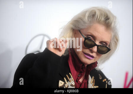 NEW YORK, NY - DECEMBER 09: Debbie Harry attends Billboard Women In Music 2016 on December 9, 2016 in New York City.   People:  Debbie Harry Stock Photo