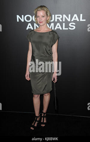 Actress Gretchen Mol attends the 'Nocturnal Animals' New York premiere at  The Paris Theatre on November 17, 2016 in New York City. (Photo by Joe  Russo/imageSPACE). *** Please Use Credit from Credit