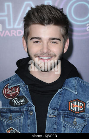 NEW YORK, NY - NOVEMBER 11: Jack Griffo attends the Nickelodeon Halo Awards 2016 at Pier 36 on November 11, 2016 in New York City.  People:  Jack Griffo Stock Photo