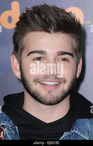 NEW YORK, NY - NOVEMBER 11: Jack Griffo attends the Nickelodeon Halo Awards 2016 at Pier 36 on November 11, 2016 in New York City.  People:  Jack Griffo Stock Photo