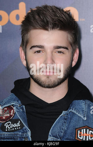 NEW YORK, NY - NOVEMBER 11: Jack Griffo attends the Nickelodeon Halo Awards 2016 at Pier 36 on November 11, 2016 in New York City.  People:  Jack Griffo Stock Photo